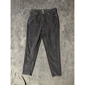 Urban Outfitters BDG 28 Blue Corduroy Pants High Rise Mom Cotton Tapered